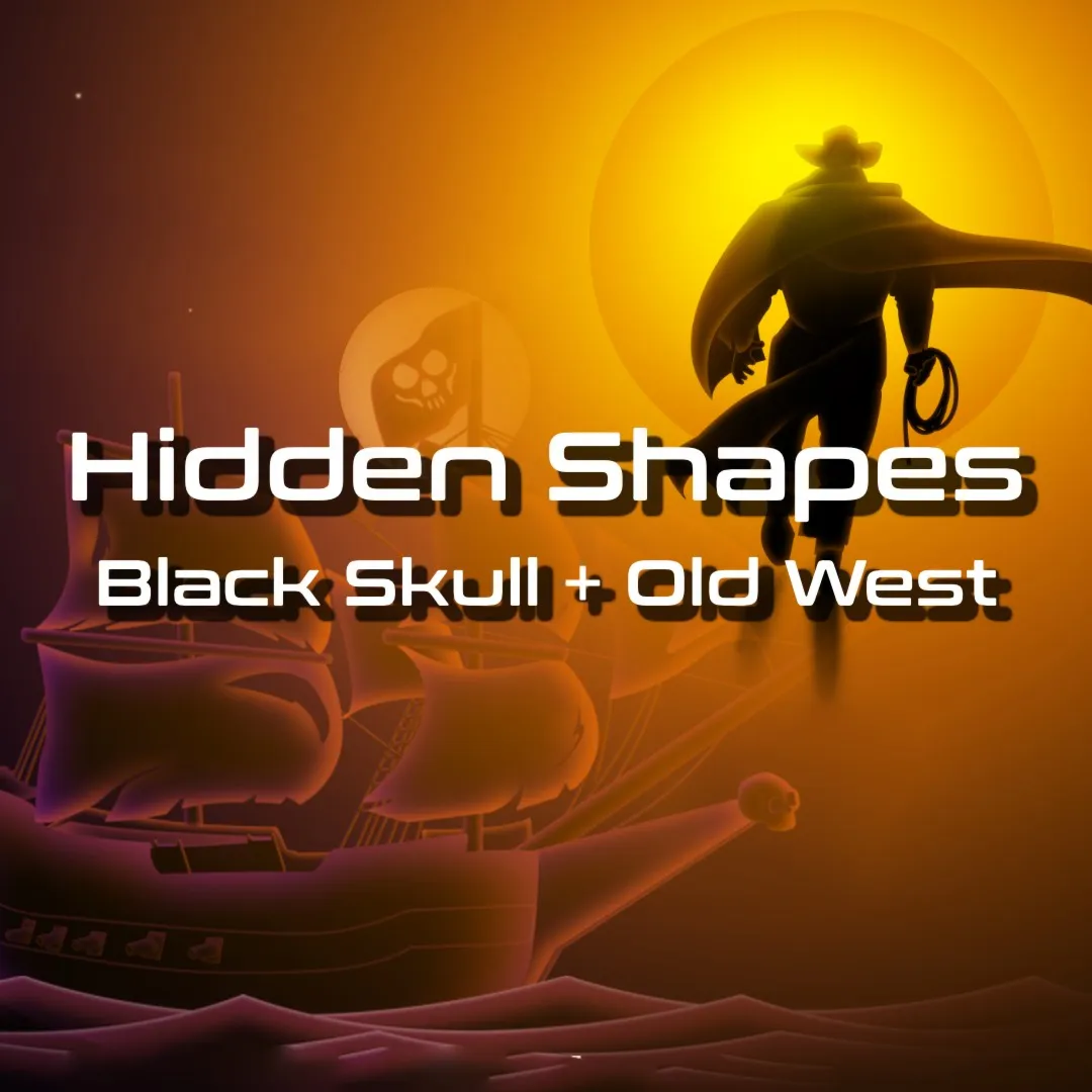 Hidden Shapes: Black Skull + Old West | XBOX | На любой аккаунт