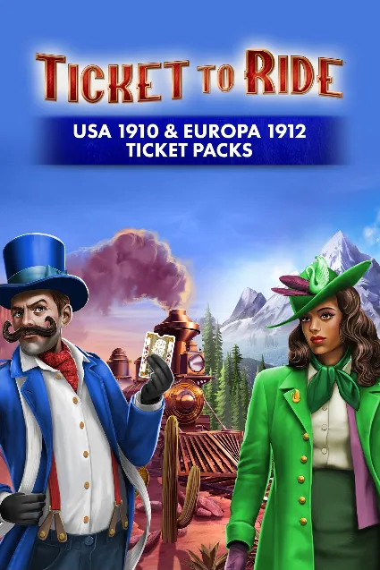 Ticket to Ride®: USA 1910  Europa 1912 Ticket Packs | XBOX | На любой аккаунт