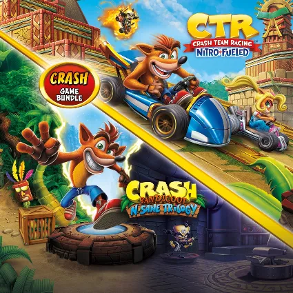 Crash Bandicoot™ Bundle - N. Sane Trilogy + CTR Nitro-Fueled | XBOX | На любой аккаун