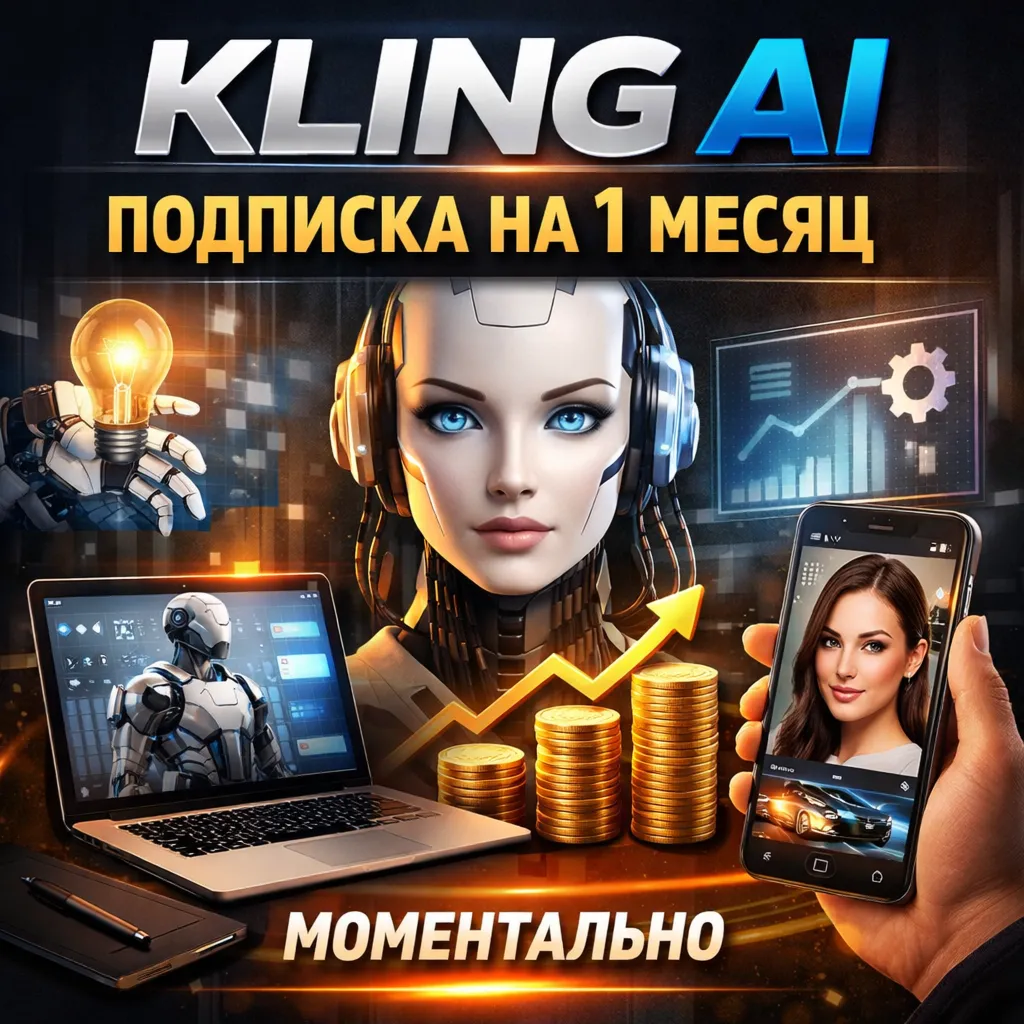 Kling AI | Подписка на 1 месяц | Моментально