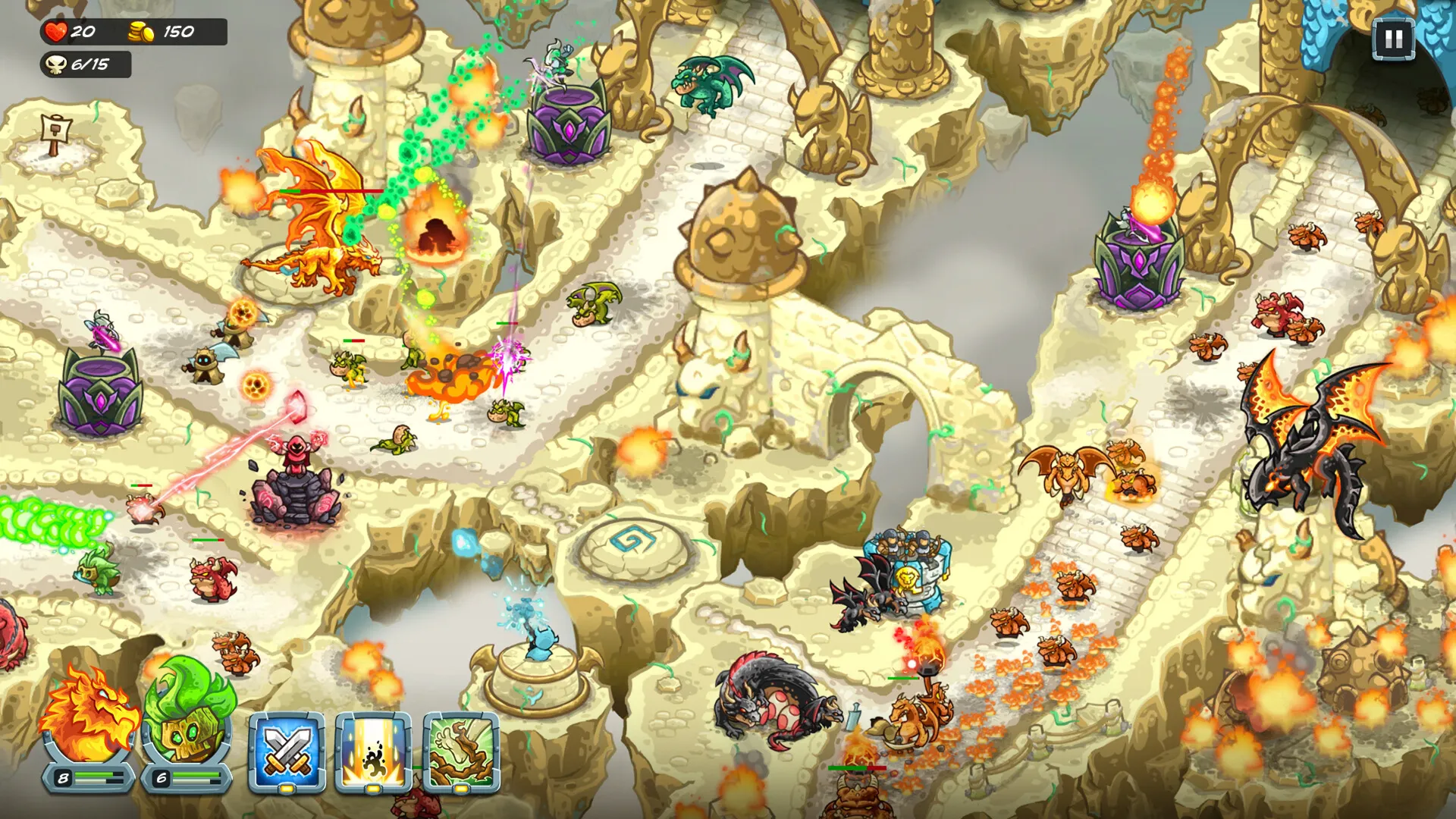 Kingdom Rush 5: Alliance TD - Dragon Wars Campaign DLC