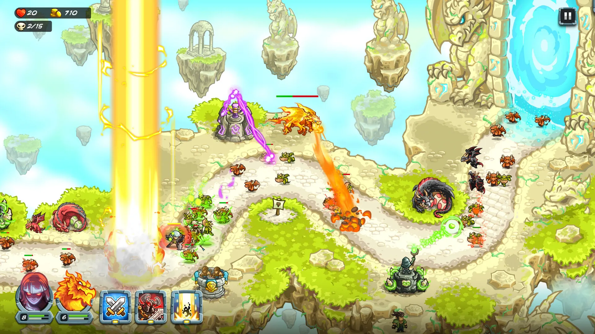 Kingdom Rush 5: Alliance TD - Dragon Wars Campaign DLC
