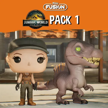 Funko Fusion - Jurassic World Rebirth Pack 1 -Zora Bennett and Spinosaurus | XBOX | Н