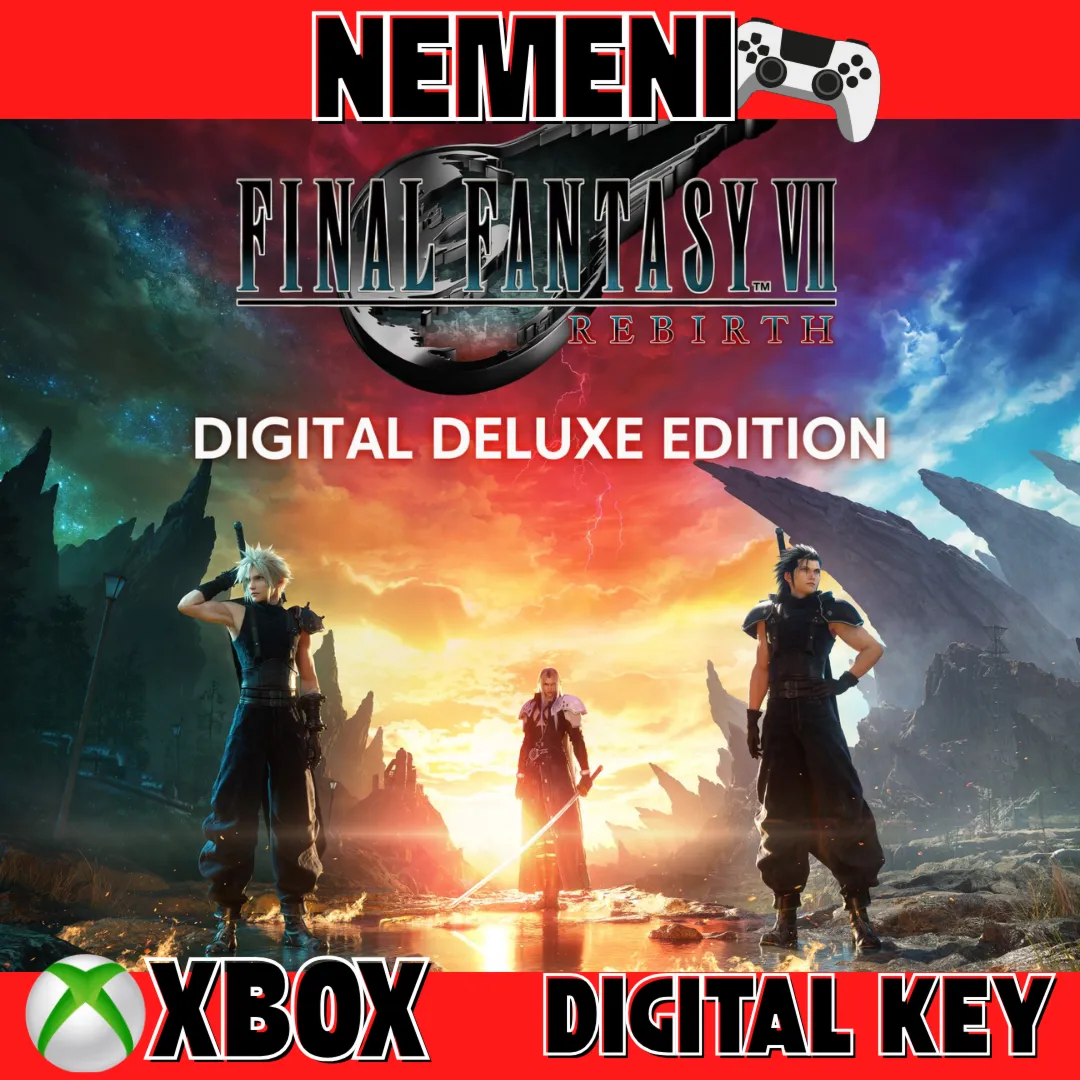 FINAL FANTASY VII REBIRTH Deluxe Edition XBOX SERIES XS|PC КЛЮЧ