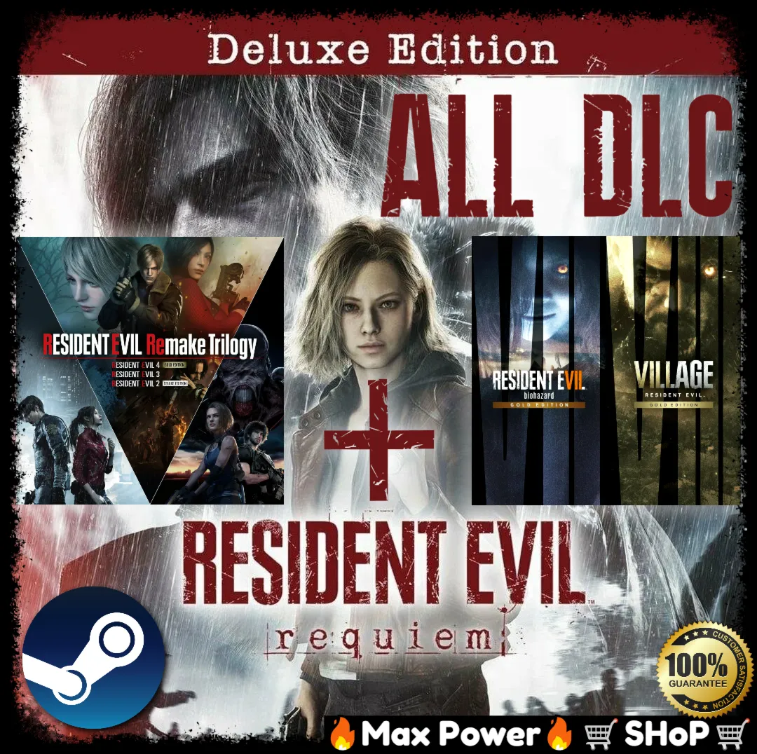 Без очереди Resident Evil Requiem Deluxe Edition + Resident Evil 2/3/4/7/Village