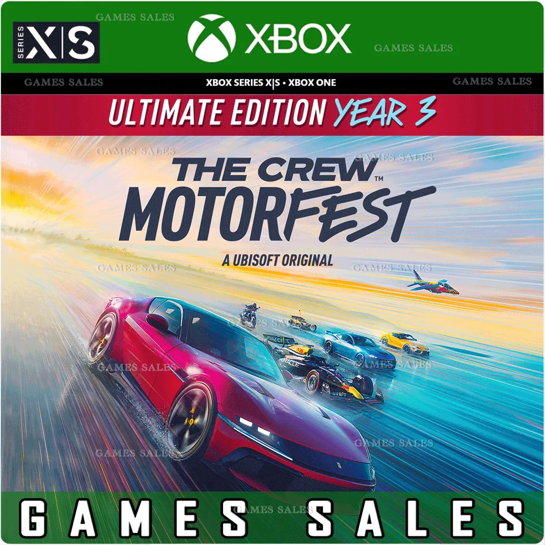 ✅❤️THE CREW MOTORFEST ULTIMATE YEAR 3 EDITION❤️XBOX ONE|XS🔑КЛЮЧ✅