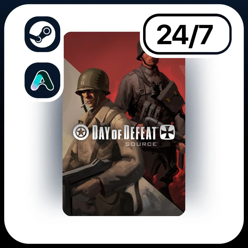 АВТО DAY OF DEFEAT: SOURCE \ STEAM ПОДАРКОМ ДЛЯ KZ | RU | UA | CIS 24/7
