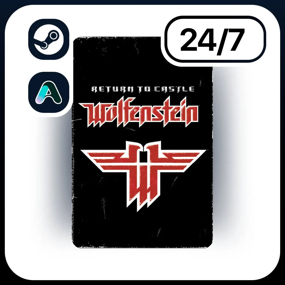 АВТО RETURN TO CASTLE WOLFENSTEIN \ STEAM ПОДАРКОМ ДЛЯ KZ | UA | CIS 24/7