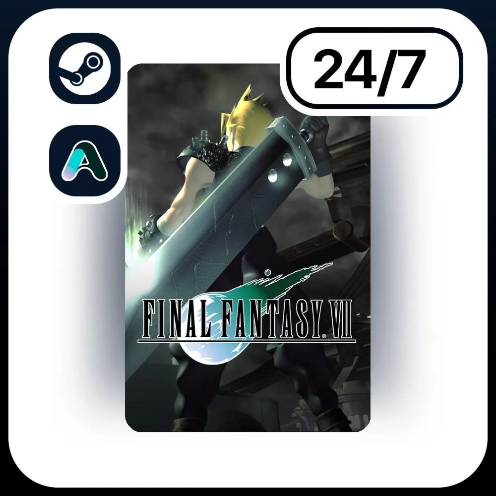 АВТО FINAL FANTASY VII \ STEAM ПОДАРКОМ ДЛЯ KZ | UA | CIS 24/7