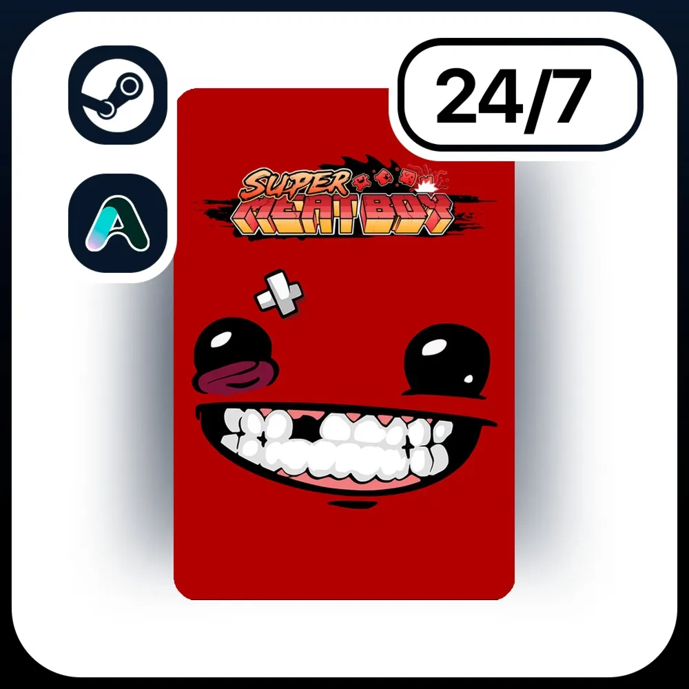 АВТО SUPER MEAT BOY \ STEAM ПОДАРКОМ ДЛЯ KZ | RU | UA | CIS 24/7