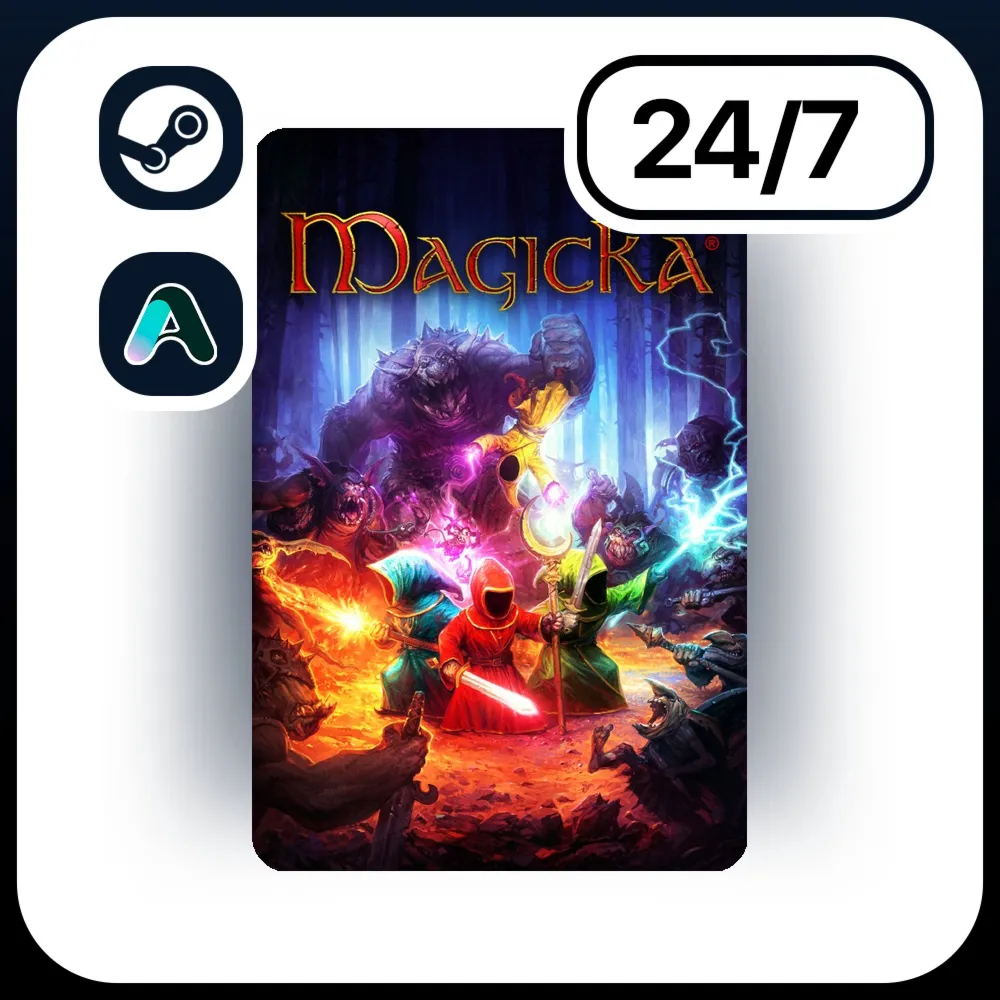 АВТО MAGICKA \ STEAM ПОДАРКОМ ДЛЯ KZ | RU | UA | CIS 24/7