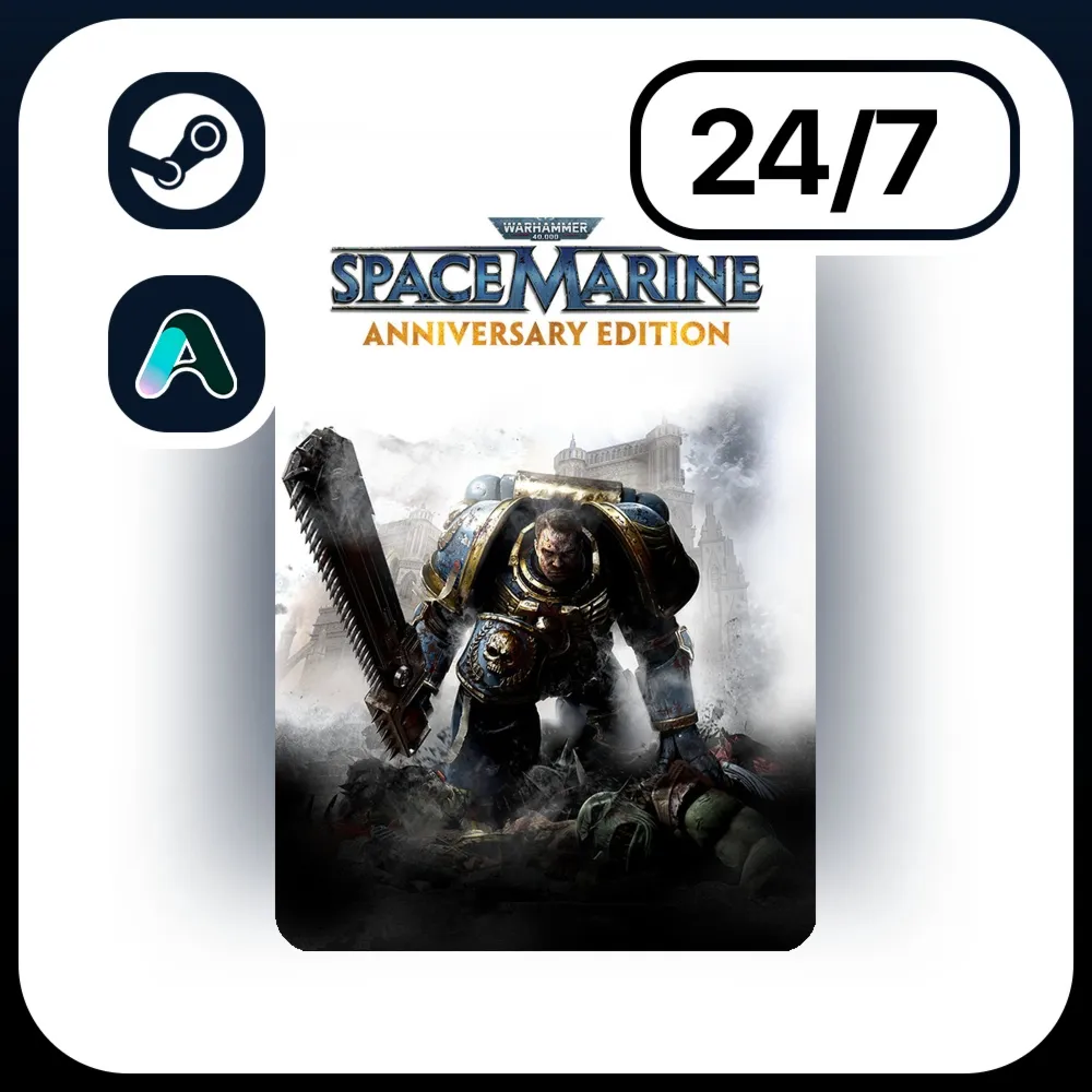 АВТО WARHAMMER 40,000: SPACE MARINE - ANNIVERSARY EDITION \ STEAM ПОДАРКОМ ДЛЯ KZ | R