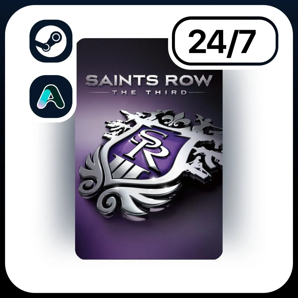 АВТО SAINTS ROW: THE THIRD \ STEAM ПОДАРКОМ ДЛЯ KZ | UA | CIS 24/7