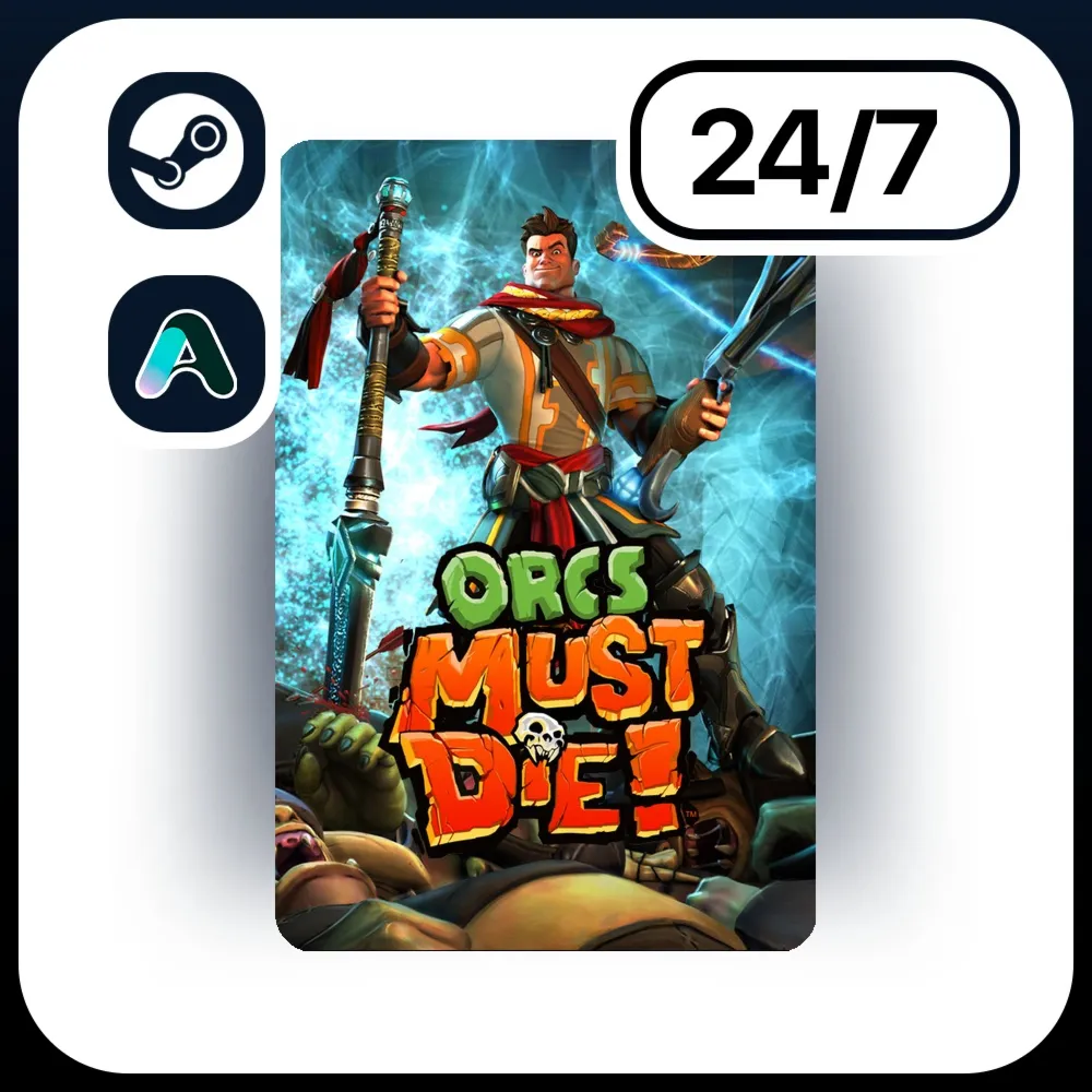 АВТО ORCS MUST DIE! \ STEAM ПОДАРКОМ ДЛЯ KZ | RU | UA | CIS 24/7