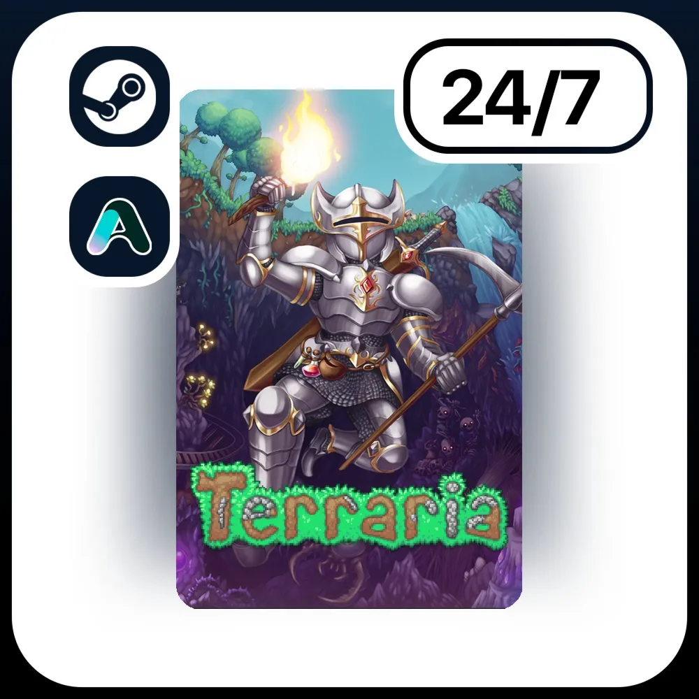 АВТО TERRARIA \ STEAM ПОДАРКОМ ДЛЯ KZ | RU | UA | CIS 24/7