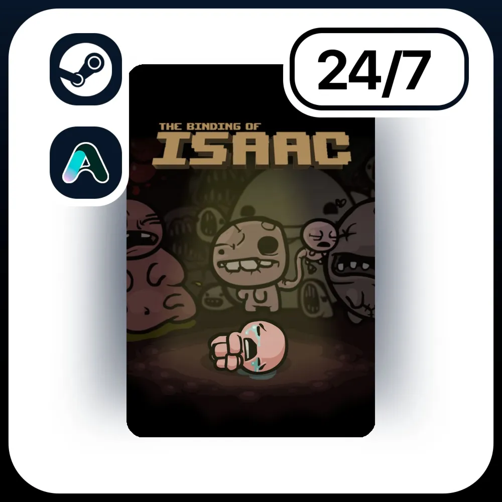АВТО THE BINDING OF ISAAC \ STEAM ПОДАРКОМ ДЛЯ KZ | RU | UA | CIS 24/7