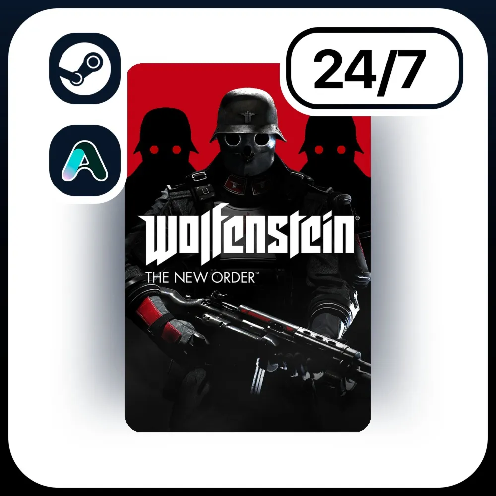 АВТО WOLFENSTEIN: THE NEW ORDER \ STEAM ПОДАРКОМ ДЛЯ KZ | UA | CIS 24/7