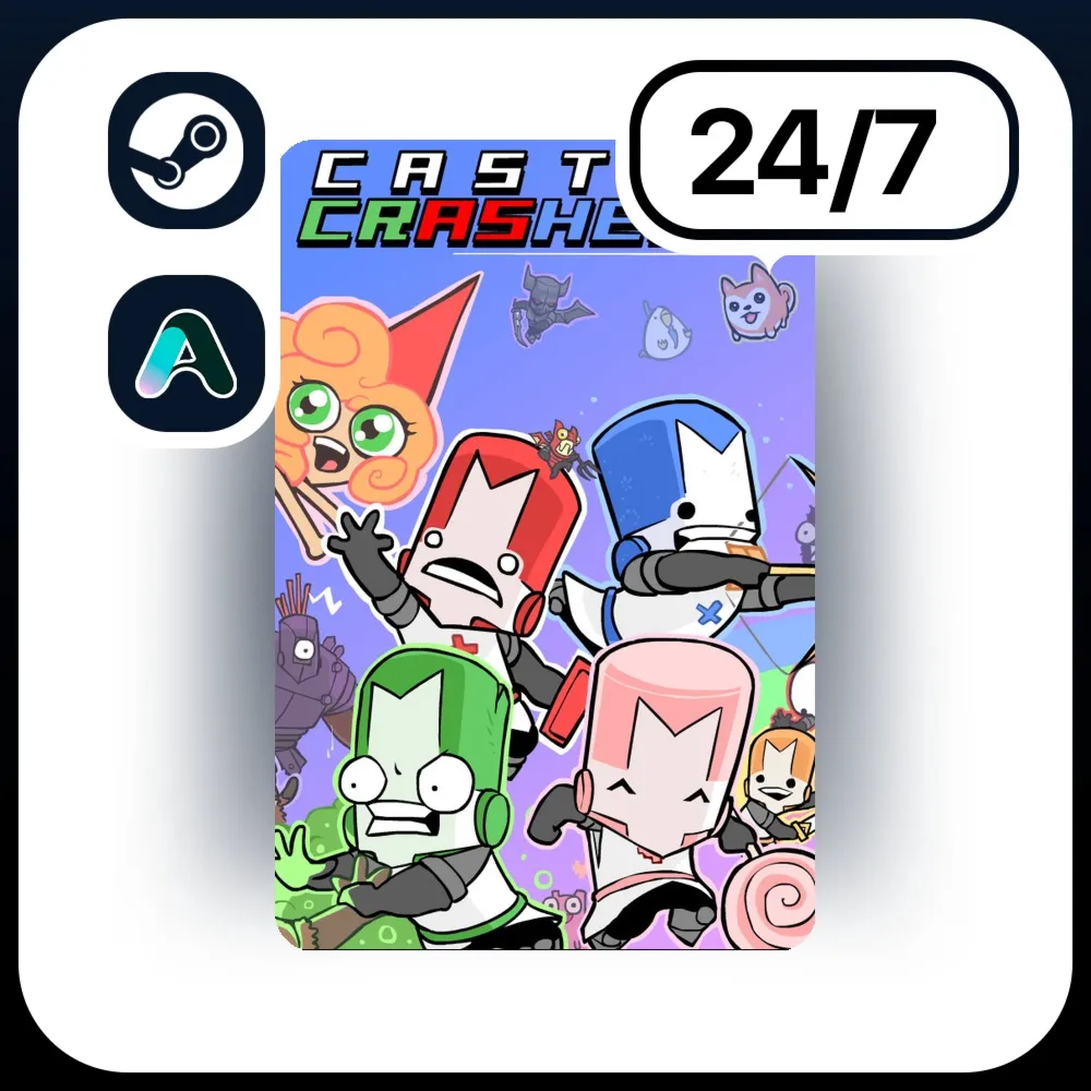 АВТО CASTLE CRASHERS \ STEAM ПОДАРКОМ ДЛЯ KZ | RU | UA | CIS 24/7