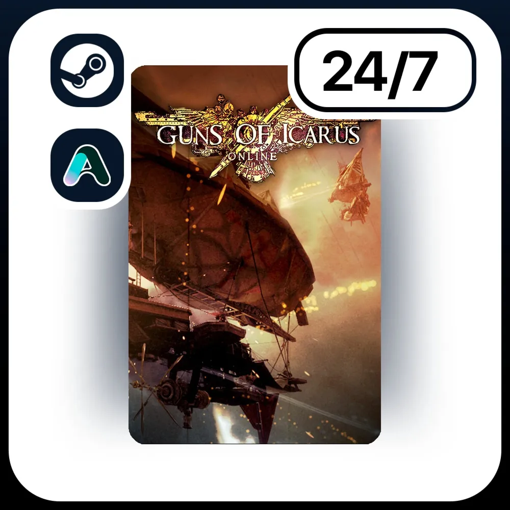 АВТО GUNS OF ICARUS ONLINE \ STEAM ПОДАРКОМ ДЛЯ KZ | RU | UA | CIS 24/7