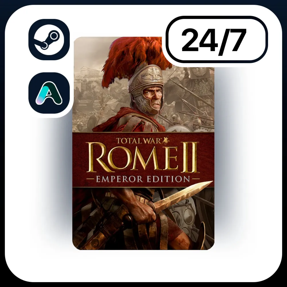 АВТО TOTAL WAR: ROME II - EMPEROR EDITION \ STEAM ПОДАРКОМ ДЛЯ KZ | UA | CIS 24/7