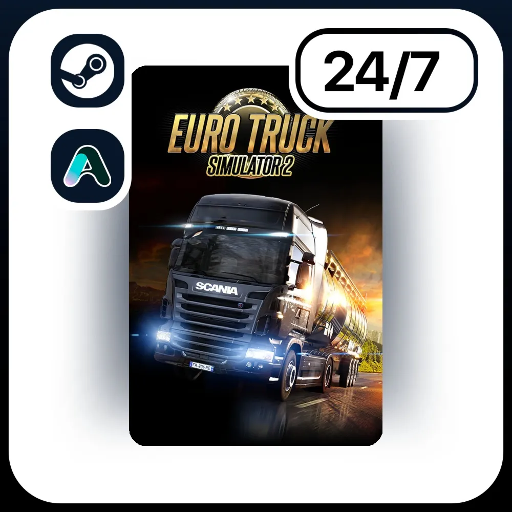 АВТО EURO TRUCK SIMULATOR 2 \ STEAM ПОДАРКОМ ДЛЯ KZ | RU | UA | CIS 24/7