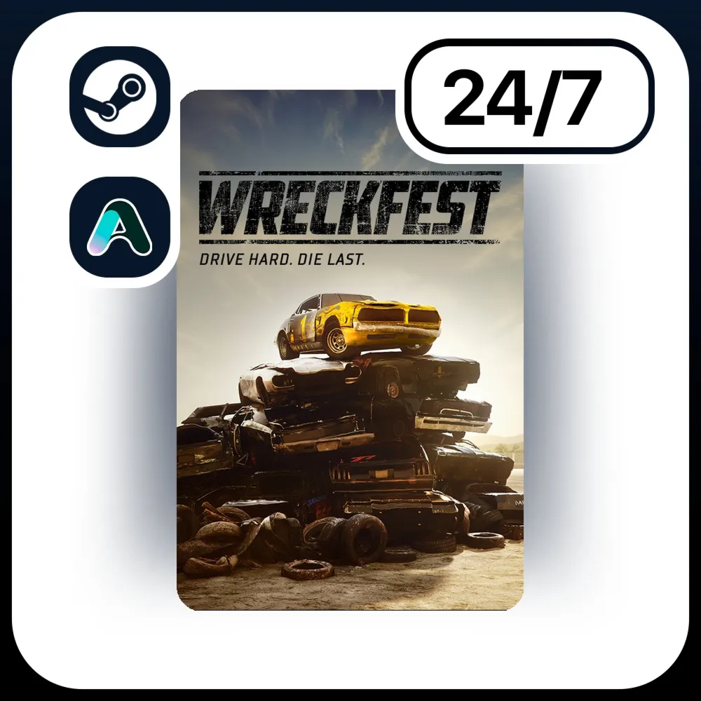 АВТО WRECKFEST \ STEAM ПОДАРКОМ ДЛЯ KZ | RU | UA | CIS 24/7
