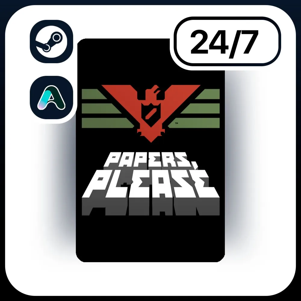 АВТО PAPERS, PLEASE \ STEAM ПОДАРКОМ ДЛЯ KZ | RU | UA | CIS 24/7