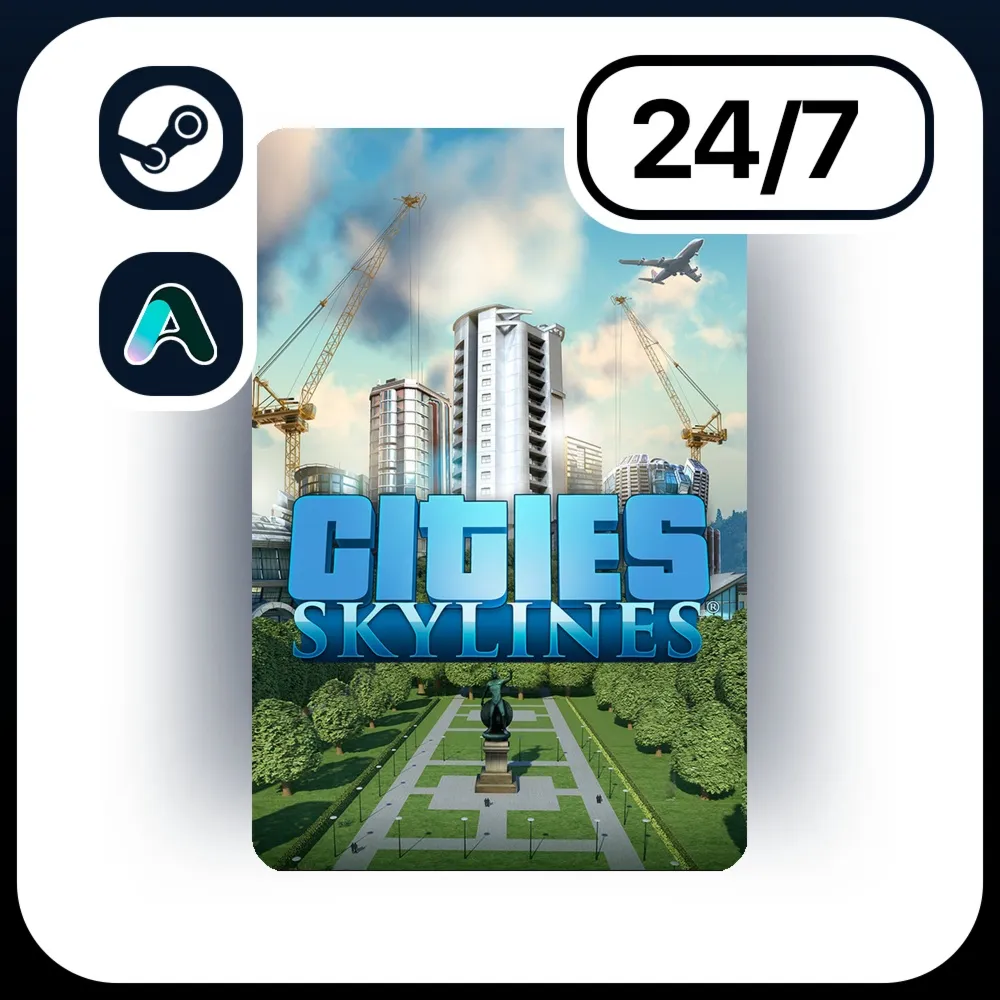АВТО CITIES: SKYLINES \ STEAM ПОДАРКОМ ДЛЯ KZ | RU | UA | CIS 24/7