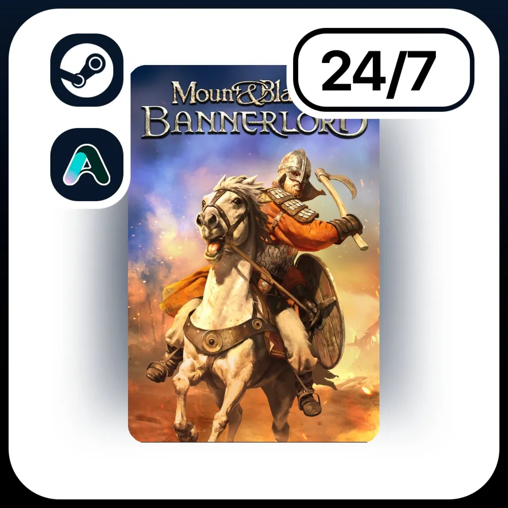 АВТО MOUNT & BLADE II: BANNERLORD \ STEAM ПОДАРКОМ ДЛЯ KZ | RU | UA | CIS 24/7
