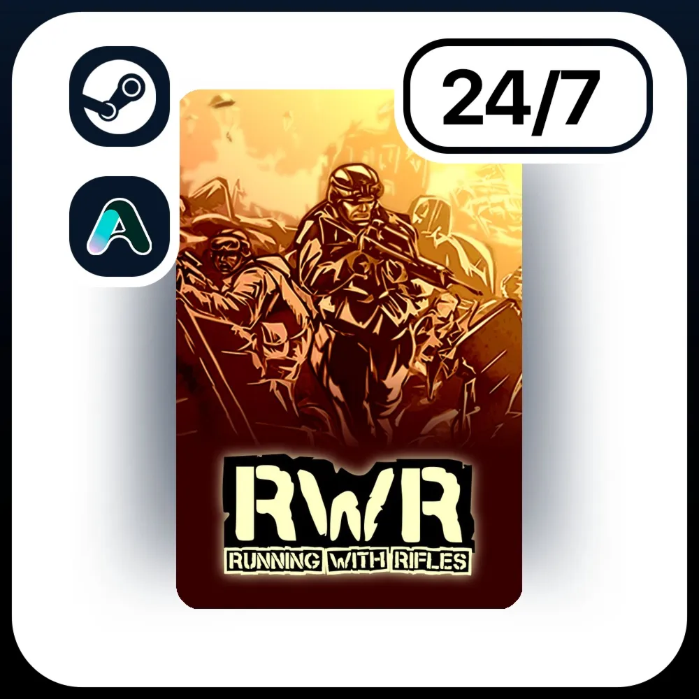 АВТО RUNNING WITH RIFLES \ STEAM ПОДАРКОМ ДЛЯ KZ | RU | UA | CIS 24/7