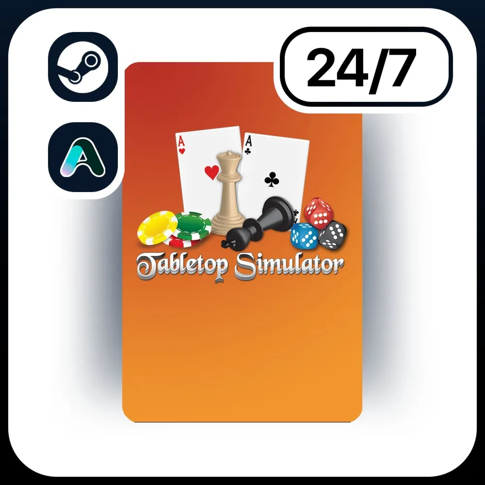 АВТО TABLETOP SIMULATOR \ STEAM ПОДАРКОМ ДЛЯ KZ | RU | UA | CIS 24/7