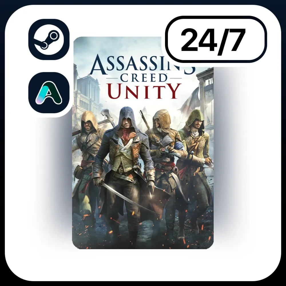 АВТО ASSASSIN'S CREED UNITY \ STEAM ПОДАРКОМ ДЛЯ KZ | UA | CIS 24/7