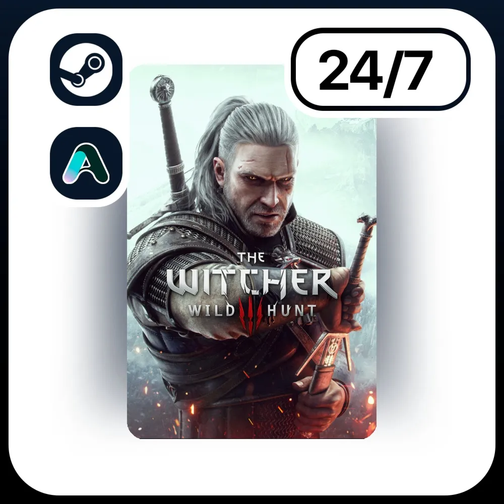АВТО THE WITCHER 3: WILD HUNT \ STEAM ПОДАРКОМ ДЛЯ KZ | UA | CIS 24/7