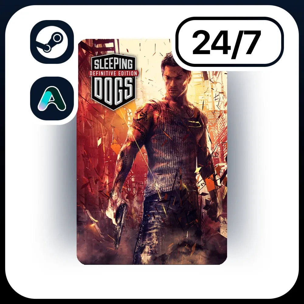 АВТО SLEEPING DOGS: DEFINITIVE EDITION \ STEAM ПОДАРКОМ ДЛЯ KZ | UA | CIS 24/7