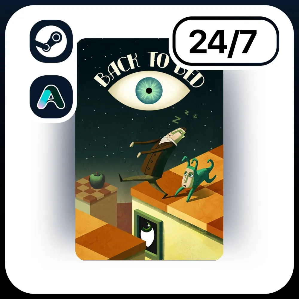 АВТО BACK TO BED \ STEAM ПОДАРКОМ ДЛЯ KZ | RU | UA | CIS 24/7