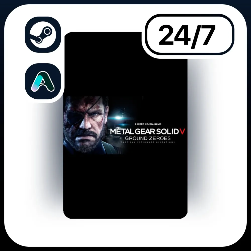 АВТО METAL GEAR SOLID V: GROUND ZEROES \ STEAM ПОДАРКОМ ДЛЯ KZ | RU | UA | CIS 24/7