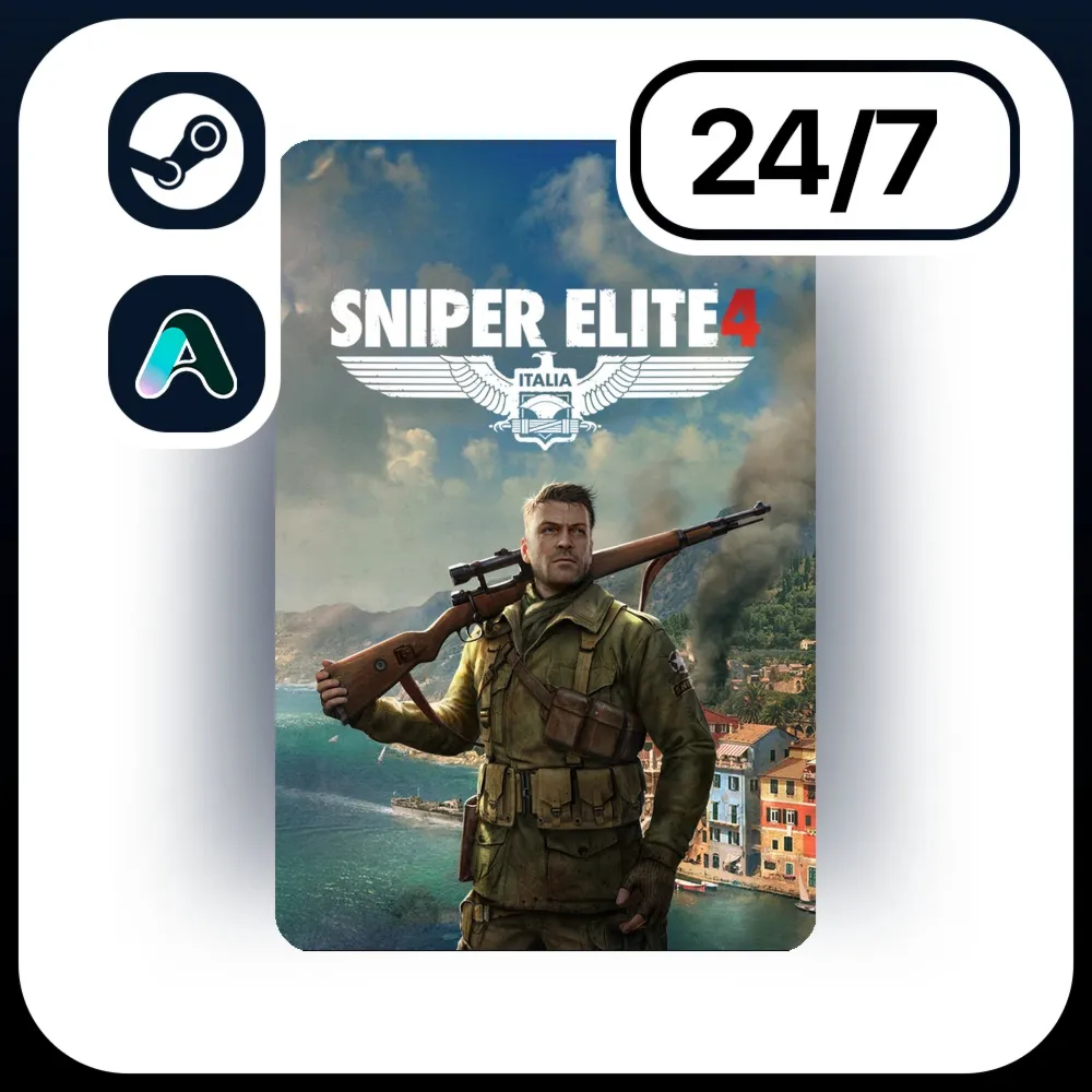 АВТО SNIPER ELITE 4 \ STEAM ПОДАРКОМ ДЛЯ KZ | UA | CIS 24/7