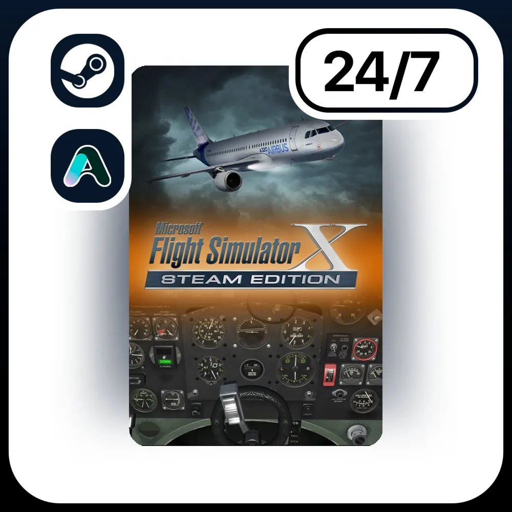 АВТО MICROSOFT FLIGHT SIMULATOR X: STEAM EDITION \ STEAM ПОДАРКОМ ДЛЯ KZ | UA | CIS 2