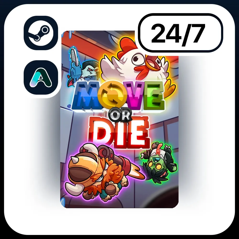 АВТО MOVE OR DIE \ STEAM ПОДАРКОМ ДЛЯ KZ | RU | UA | CIS 24/7