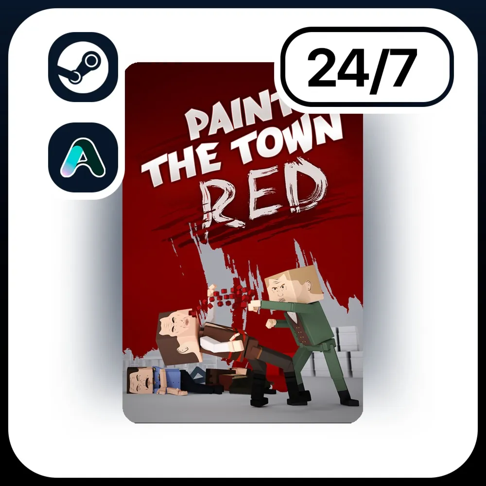 АВТО PAINT THE TOWN RED \ STEAM ПОДАРКОМ ДЛЯ KZ | RU | UA | CIS 24/7