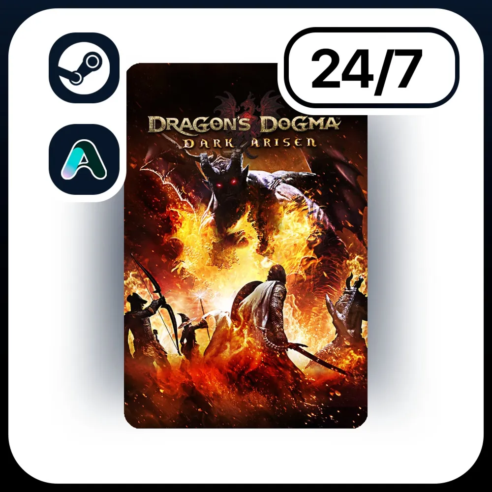 АВТО DRAGON'S DOGMA: DARK ARISEN \ STEAM ПОДАРКОМ ДЛЯ KZ | UA | CIS 24/7
