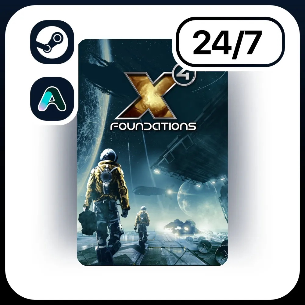 АВТО X4: FOUNDATIONS \ STEAM ПОДАРКОМ ДЛЯ KZ | RU | UA | CIS 24/7