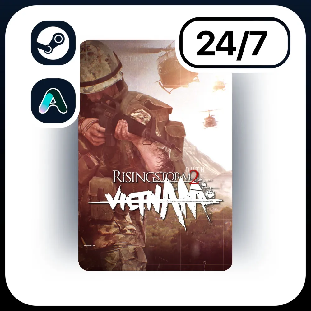 АВТО RISING STORM 2: VIETNAM \ STEAM ПОДАРКОМ ДЛЯ KZ | RU | UA | CIS 24/7