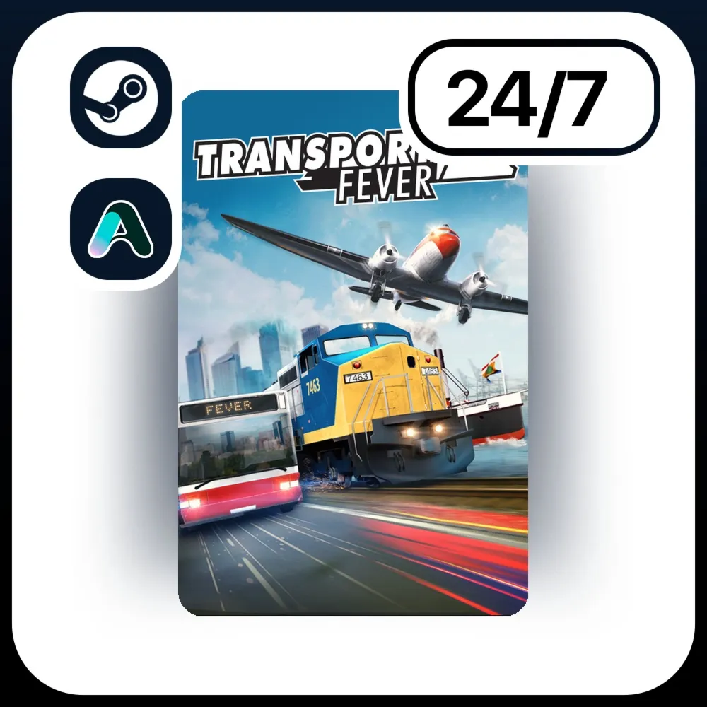 АВТО TRANSPORT FEVER \ STEAM ПОДАРКОМ ДЛЯ KZ | RU | UA | CIS 24/7