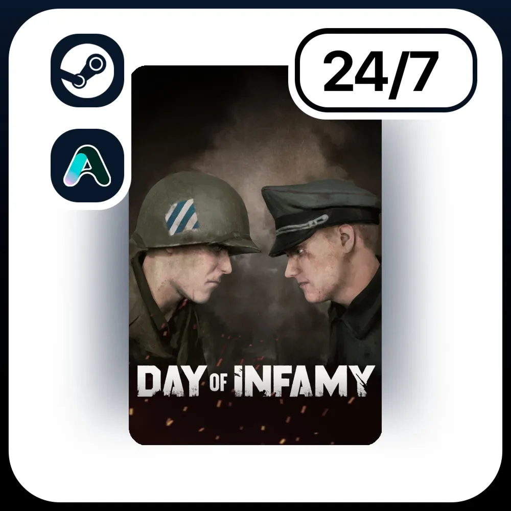 АВТО DAY OF INFAMY \ STEAM ПОДАРКОМ ДЛЯ KZ | RU | UA | CIS 24/7