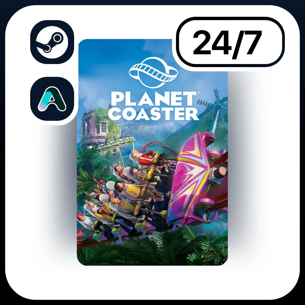 АВТО PLANET COASTER \ STEAM ПОДАРКОМ ДЛЯ KZ | UA | CIS 24/7