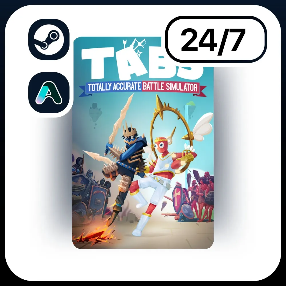 АВТО TOTALLY ACCURATE BATTLE SIMULATOR \ STEAM ПОДАРКОМ ДЛЯ KZ | RU | UA | CIS 24/7