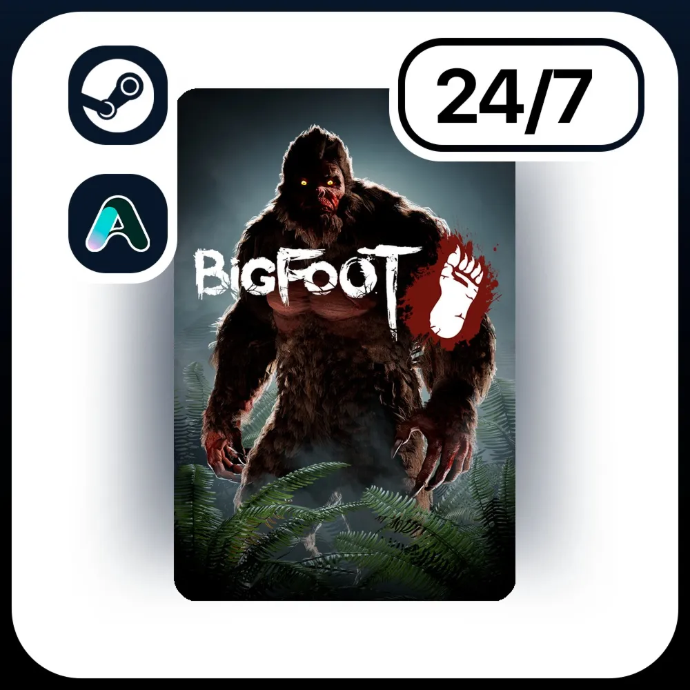 АВТО BIGFOOT \ STEAM ПОДАРКОМ ДЛЯ KZ | UA | CIS 24/7