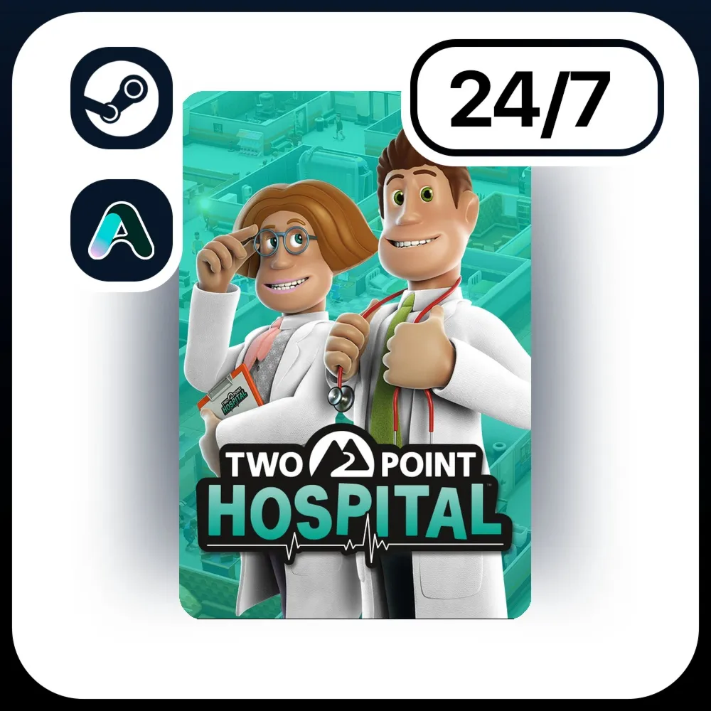 АВТО TWO POINT HOSPITAL \ STEAM ПОДАРКОМ ДЛЯ KZ | UA | CIS 24/7