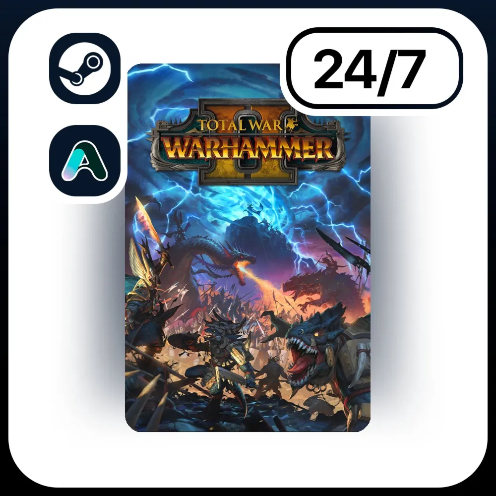 АВТО TOTAL WAR: WARHAMMER II \ STEAM ПОДАРКОМ ДЛЯ KZ | UA | CIS 24/7